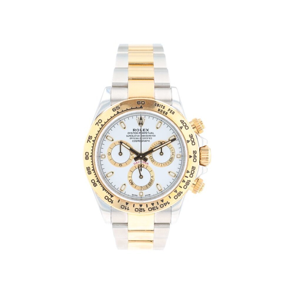 B&P Rolex Daytona 116503 40mm White Chronograph Small Luminous Index Dial